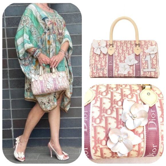 Dior Handbags - Christian Dior vintage Y2K Trotter Pink  pink  monogram bag